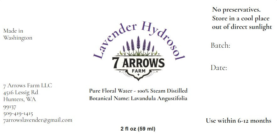 Lavender Hydrosol 2 FL OZ