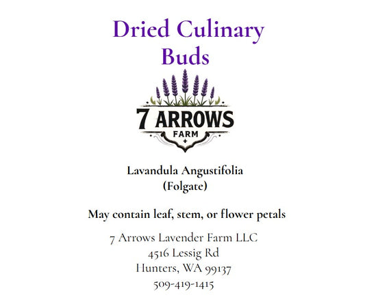Dried Culinary Lavender Buds
