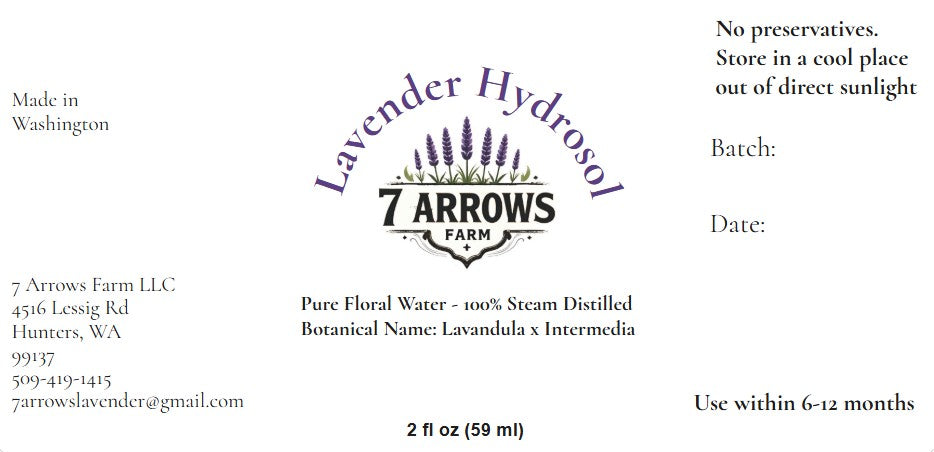 Lavandula x Intermedia Hydrosol 2 FL OZ