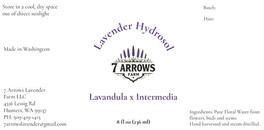 Lavandula x Intermedia Hydrosol 8 FL OZ